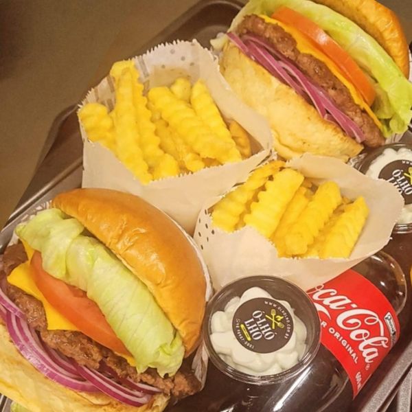 2 Smash Salada + 2 Batata Frita + Refri 600ml