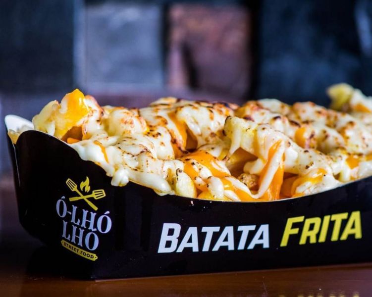 Batata Flambada 4 Queijos 500gr