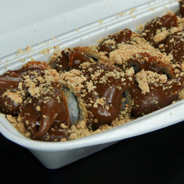 Hot Roll Banana com Paçoca - 12 pçs