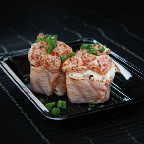 Gunkan Salmão Selado 4 - pçs