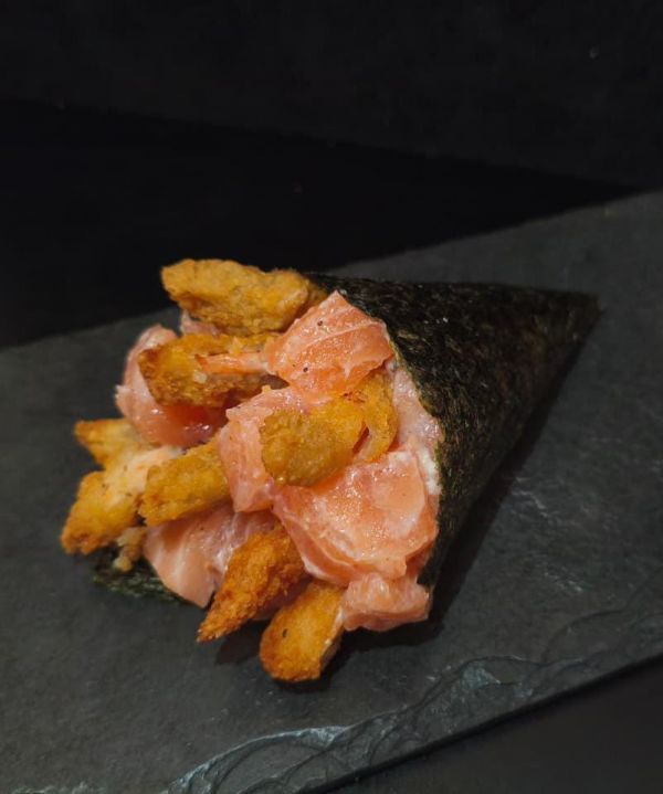 Temaki Salmão c/ Camarão