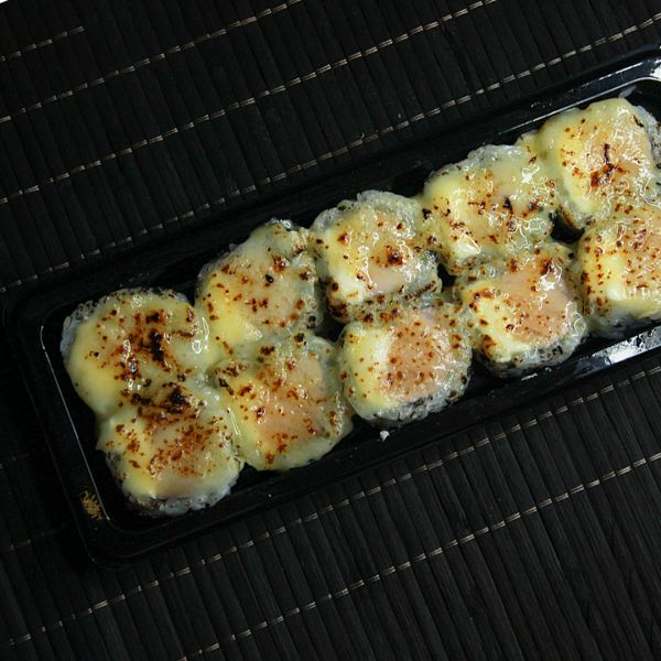 Uramaki Philadelphia c/ queijo Brie - 10 pçs
