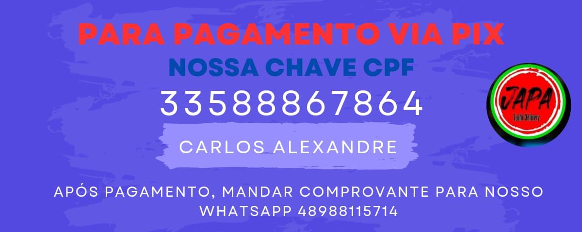 Banner promocional de Japa Sushi