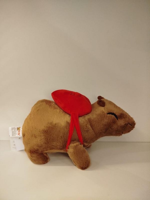 Pelúcia Capivara Te levo comigo