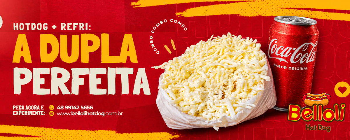 Banner promocional de Belloli Hot Dog