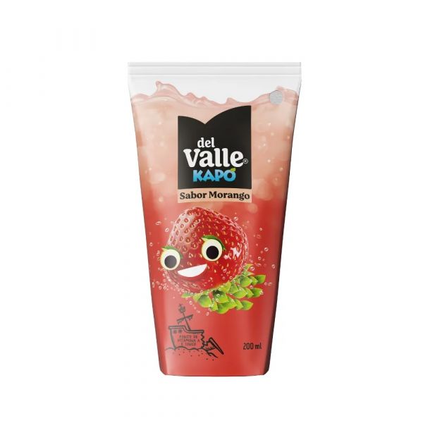 Suco del valle de morango caixinha
