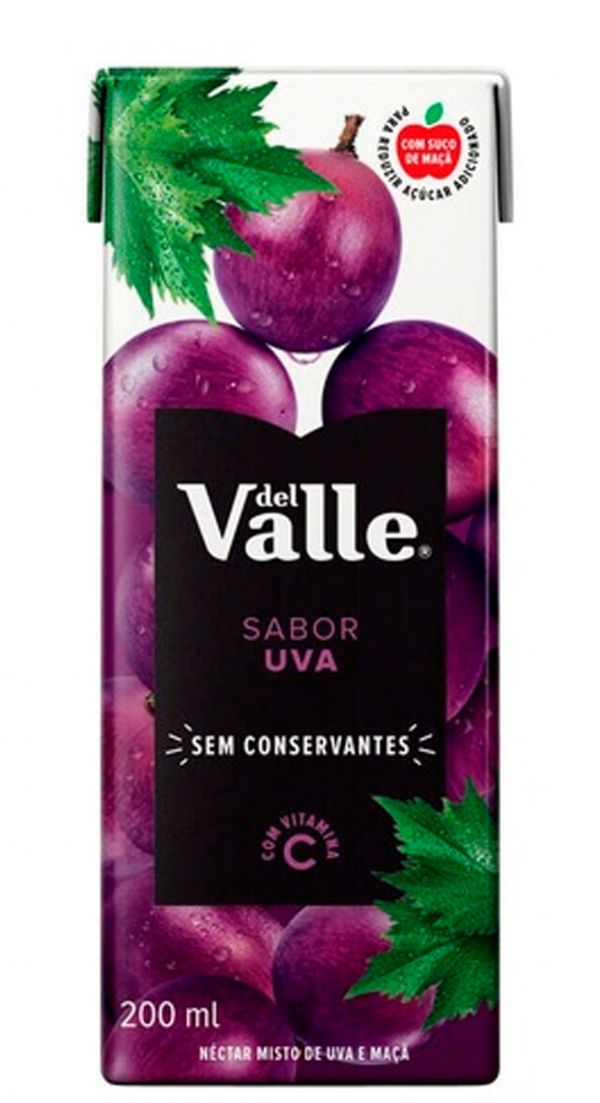 Suco del valle uva caixinha