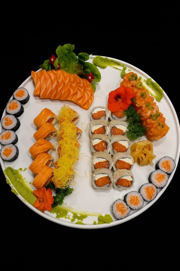 Combo Salmão Total 48 peças