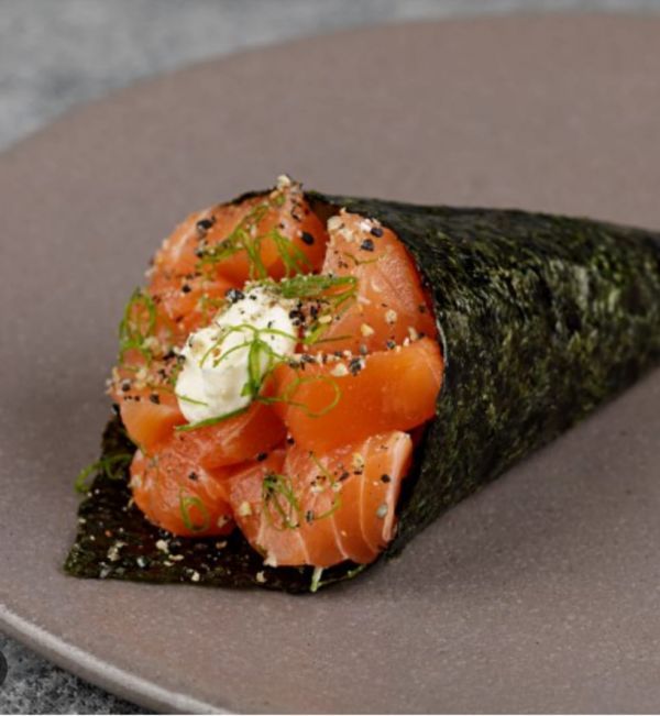 Temaki Filadélfia sem Arroz