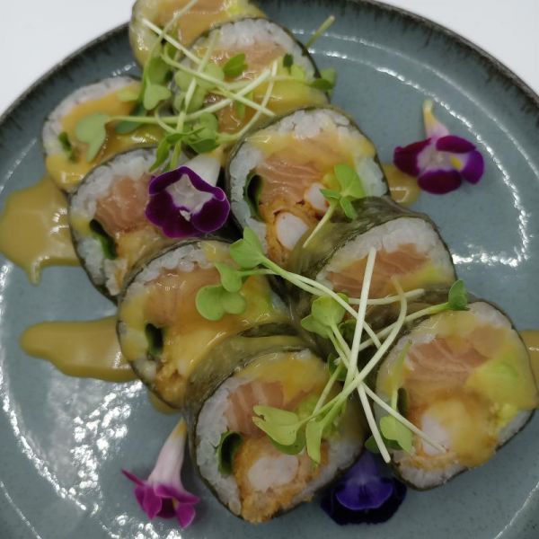 Futomaki Camarão ao Molho Passion 12 peças