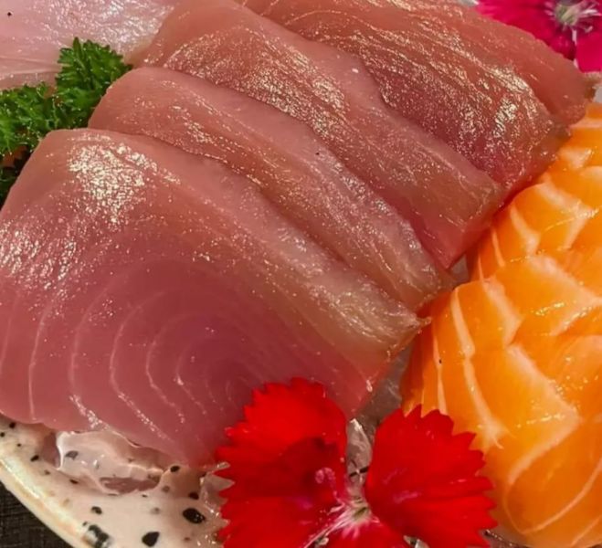Sashimi atum 10 peças