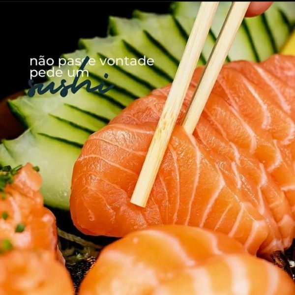 Sashimi salmão 10 peças