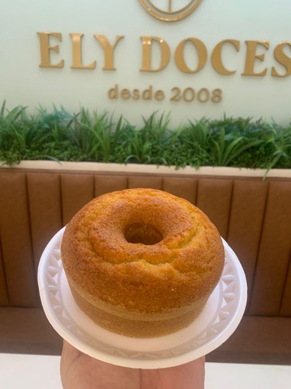 Bolo de Milho Sem Glutém e sem Lactose