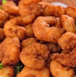 Camarão à Milanesa