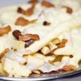 1/4 Batata com Mussarela e Bacon