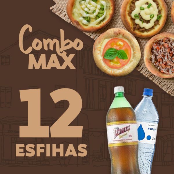 Combo Max: Serve 3 Pessoas