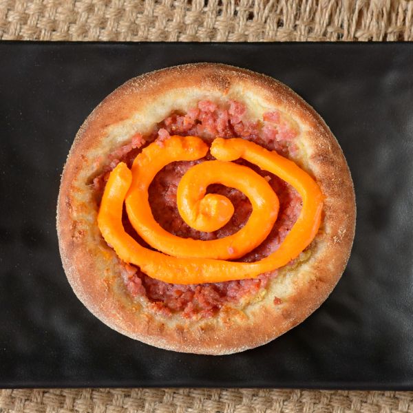 Calabresa Ralada com Cheddar