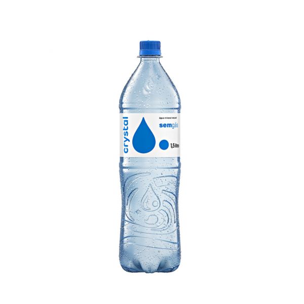 Água Crystal sem Gás 1,5L