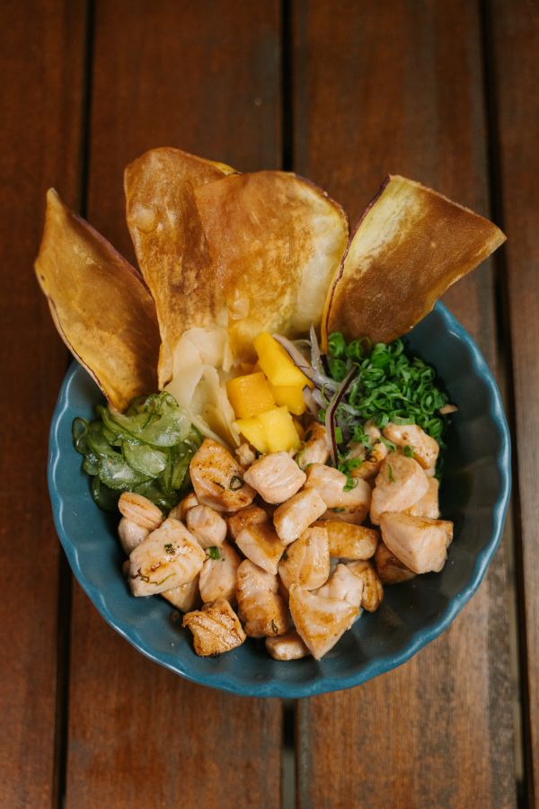 Poke Salmão Grelhado