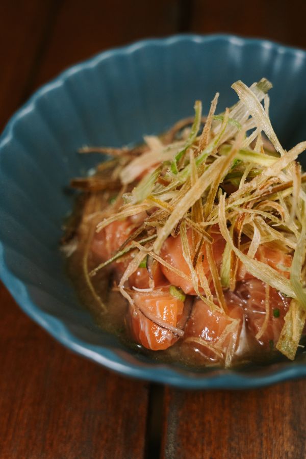 Ceviche de salmão