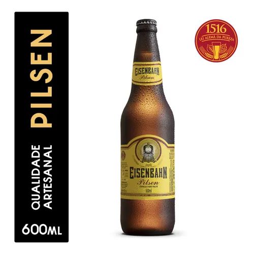Cerveja Eisenbahn Pilsen 600ml