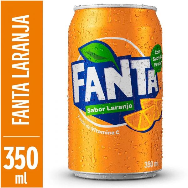 Fanta Laranja Lata