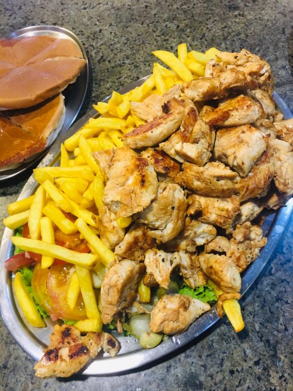 Frango com Fritas