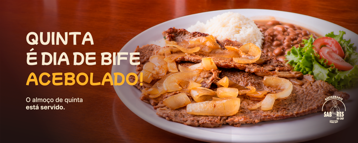 Banner promocional de Restaurante Sabores do Chef