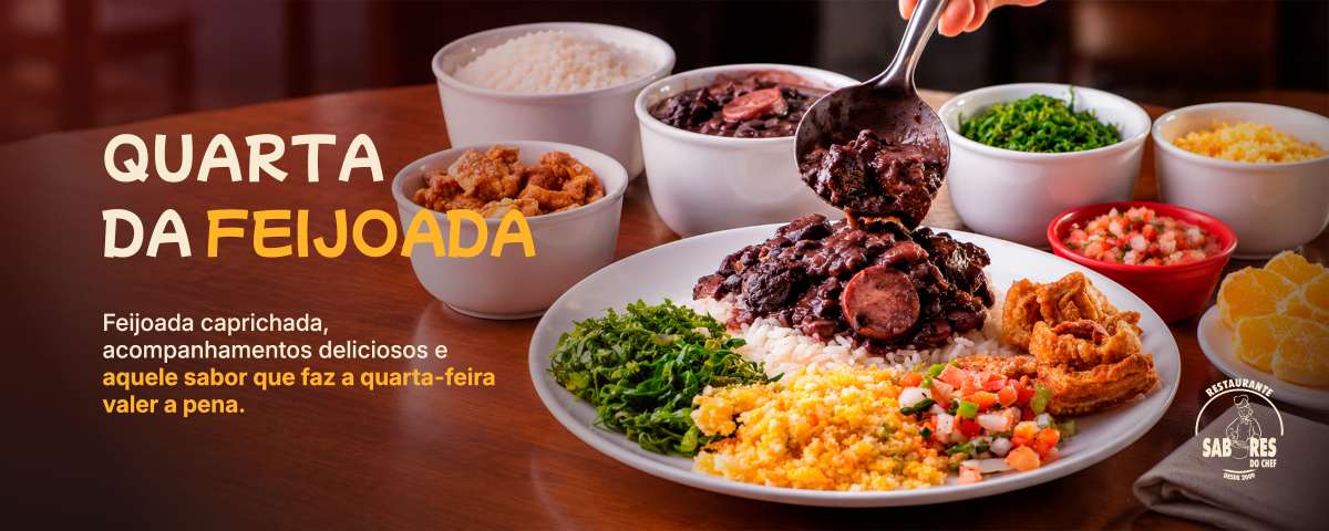 Banner promocional de Restaurante Sabores do Chef