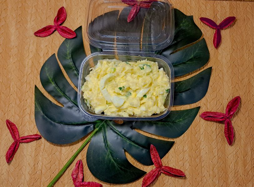 Porção salada de maionese