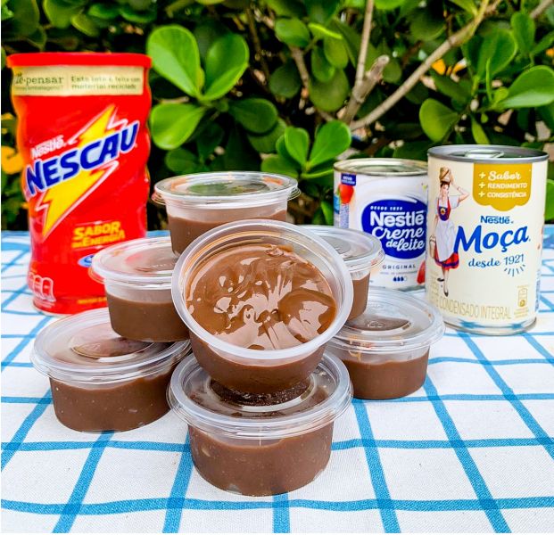 Brigadeiro de colher caseiro