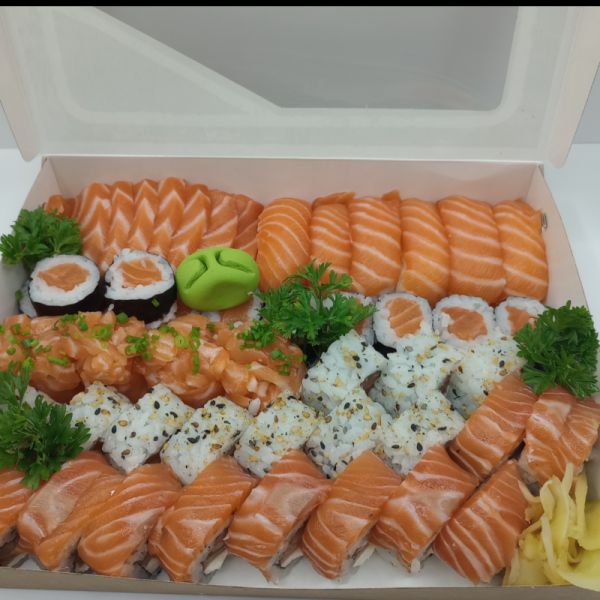 Combo Salmão Total 48 peças