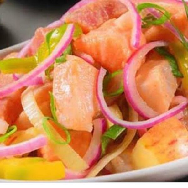 Ceviche de salmão 180 gramas
