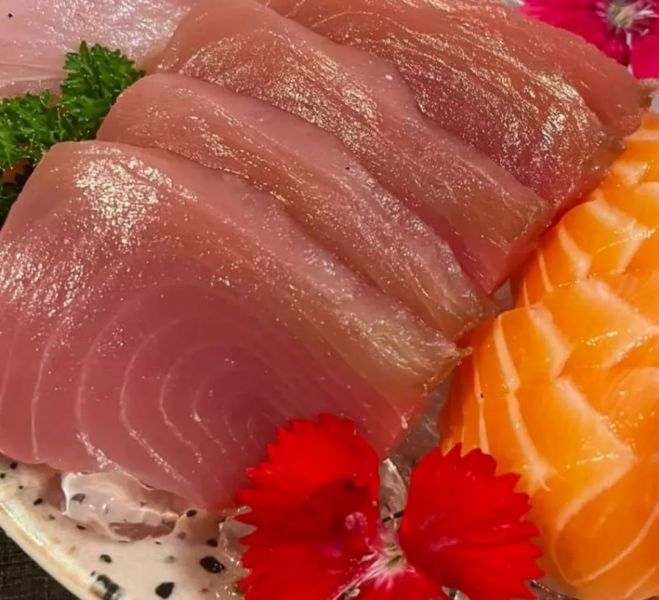 Sashimi atum 10 peças