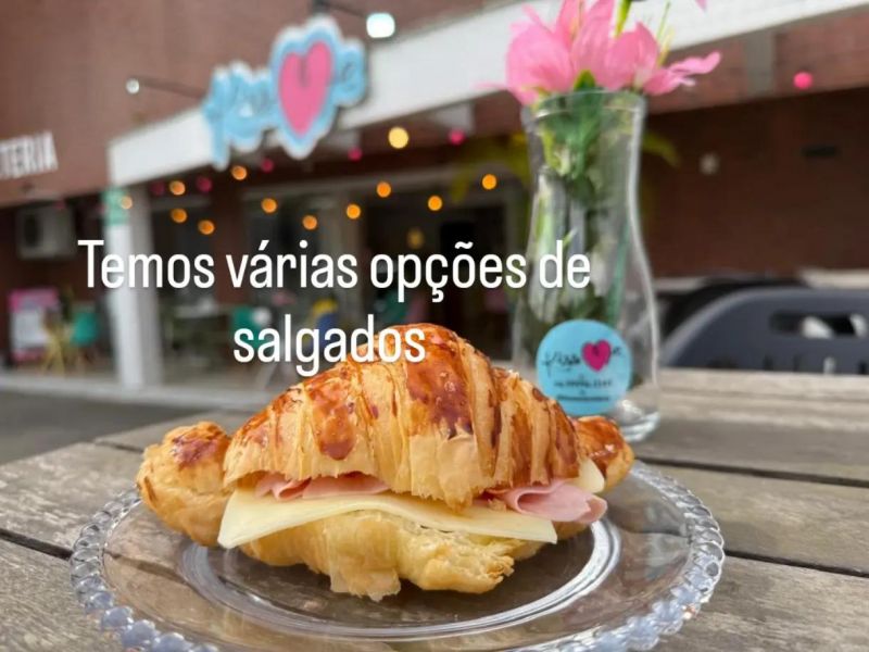 Croissant Recheado de Presunto e Queijo