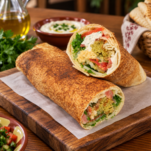 Shawarma Falafel - VEGANO