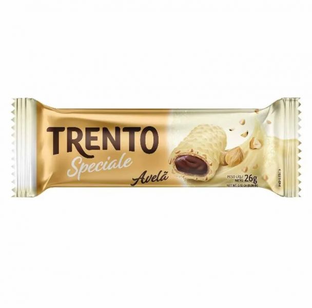 Trento Speciale Chocolate Branco Com Avelã