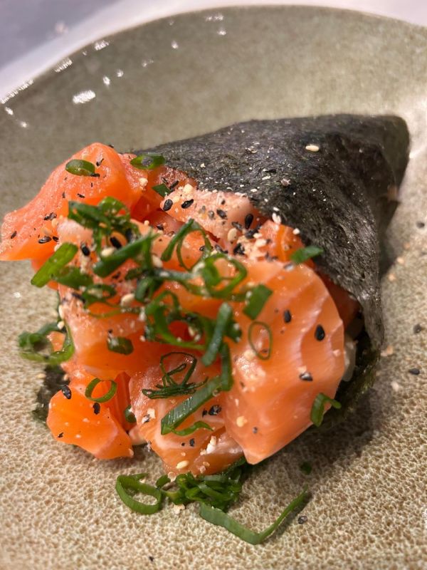 Temaki Salmão Simples