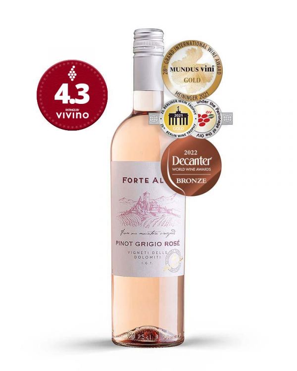 Forte Alto Pinot Grigio Rosé