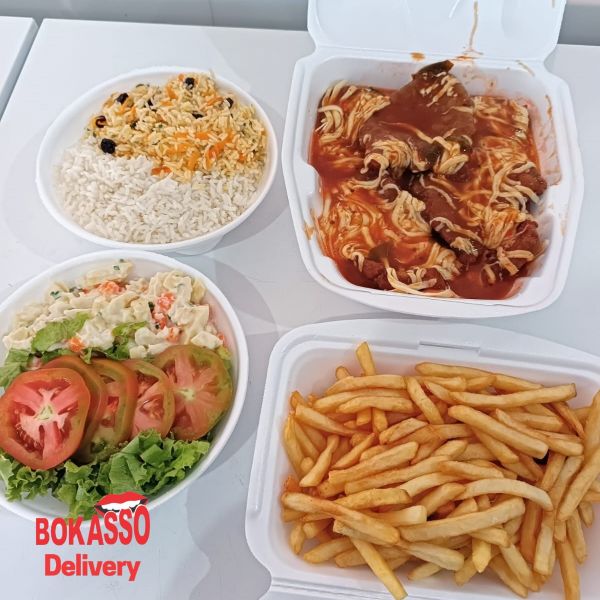 Combo de Frango á Parmegiana