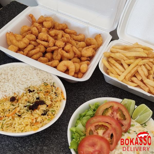 Combo Camarão à Milanesa + Refrigerante