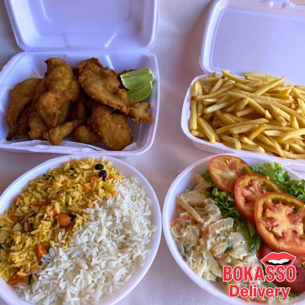 Combo de filé pescado à Milanesa + Refrigerante
