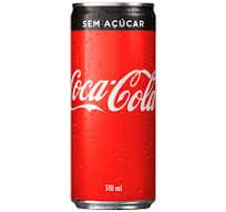 Coca cola 310ml  sem açucar