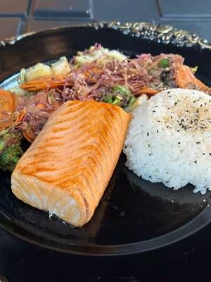 Teppan de Salmão