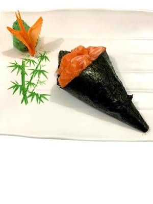 Temaki Salmão (Sem Arroz)