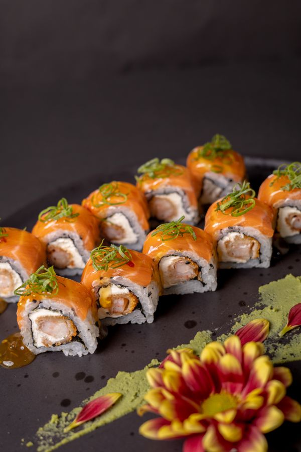 Uramaki Ebi fire (10 un)