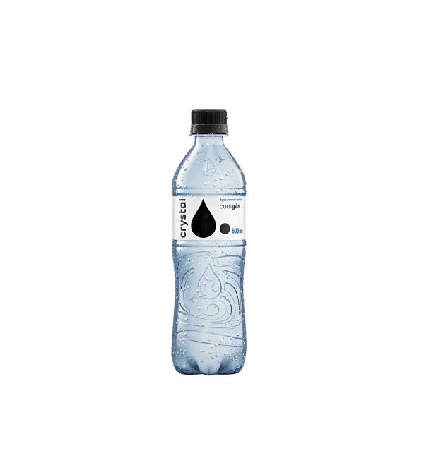 Água Mineral Crystal 500ml C/Gás