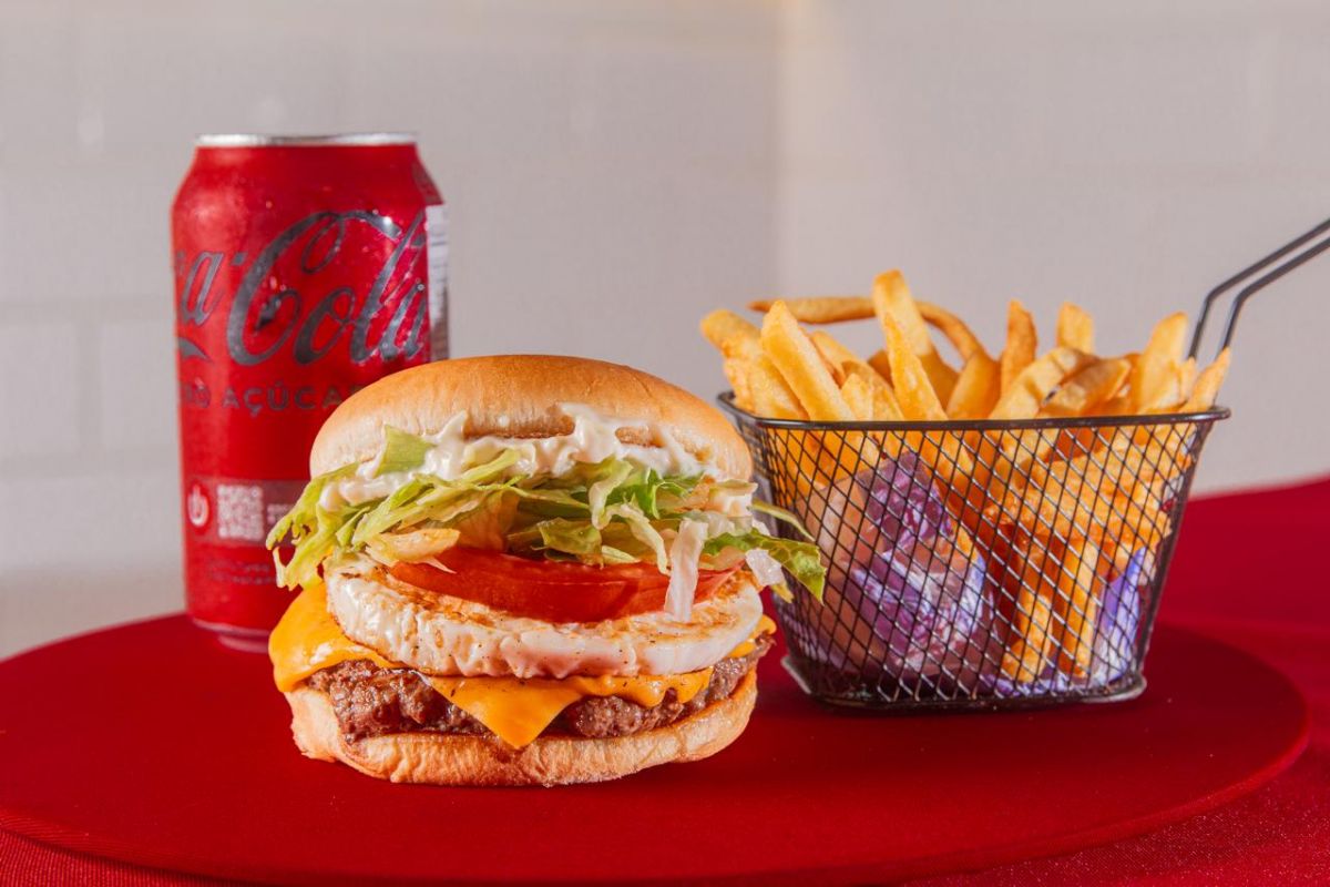 Banner promocional de Willson's Burger - Ilha