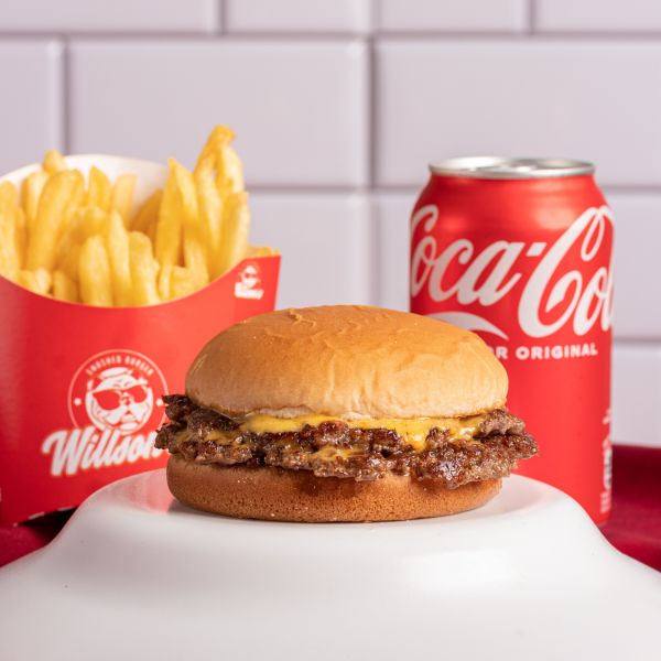 Double Cheese + 1 Fritas + 1 Bebida