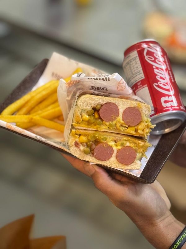 Hot dog + Batata + Refrigerante
